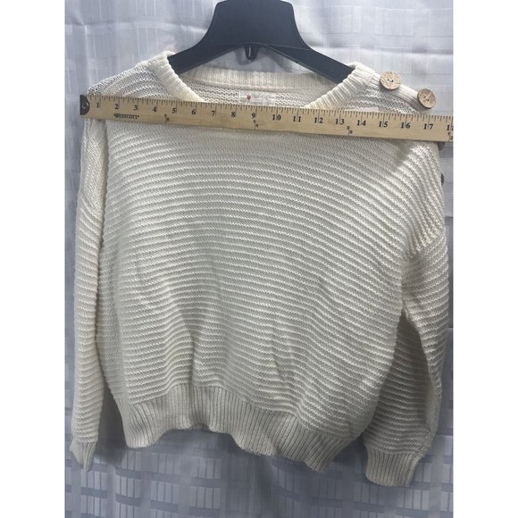 Proof Apparel Women’s Sweater Size S/M Color White - Picture 4 of 10